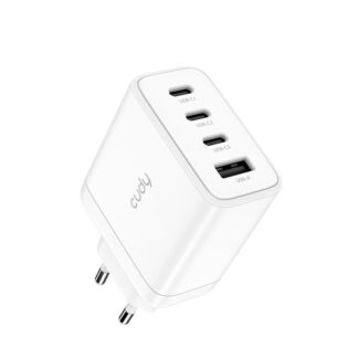 CUDY 4-Port 65W USB-C Charger EU Plug