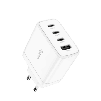 CUDY 4-Port 65W USB-C Charger EU Plug