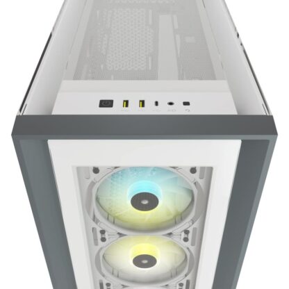 Corsair Case iCUE 5000X RGB Mid-Tower White - Image 12