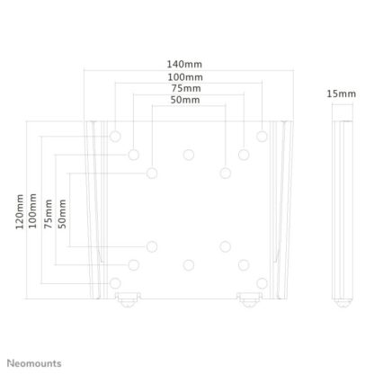 Neomounts Screen TV Wall Mount Fix 10"-30" - Image 12