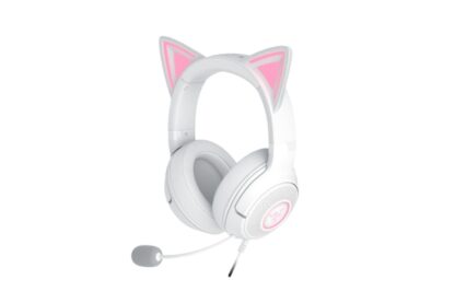 Razer Kraken Kitty V2 headphones, white - Image 6