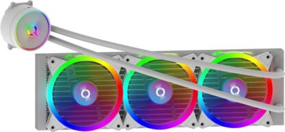 CPU Cooler Aquarius 360 AIO White ARGB - Image 4