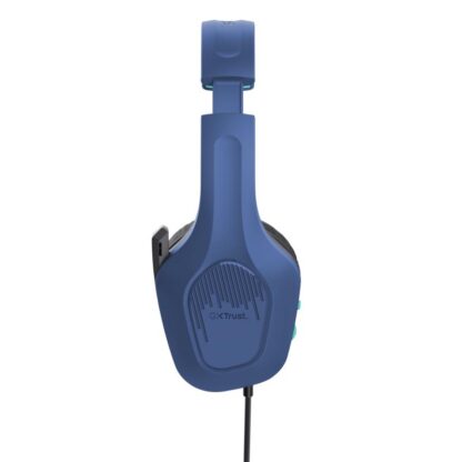 Trust GXT 415B Zirox wired headphones blue - Image 8