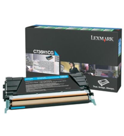 LEXMARK C736H1CG CYAN TONER - Image 2