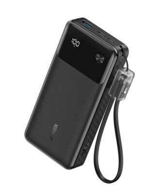 Anker external battery 20000mAh, black