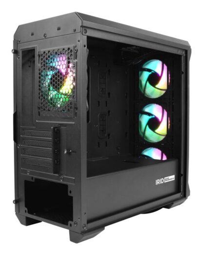 PC Case GENESIS IRID 503 ARGB V2 MINI BLACK - Image 3