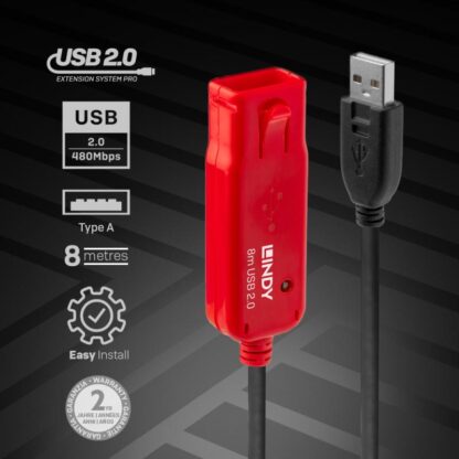 Lindy USB 2.0 cable, 8m, Active ExtensionPro - Image 9