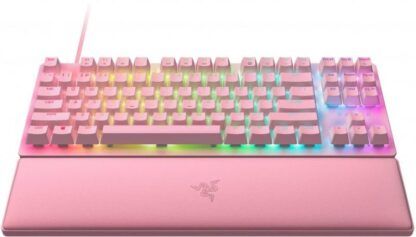 Razer Huntsman V2 TKL (Red Sw) Quartz - Image 7