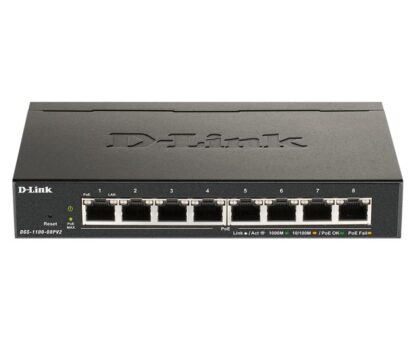 D-Link Swith 8 Ports-Gigabit POE EASY-SMART DESK V2 - Image 3