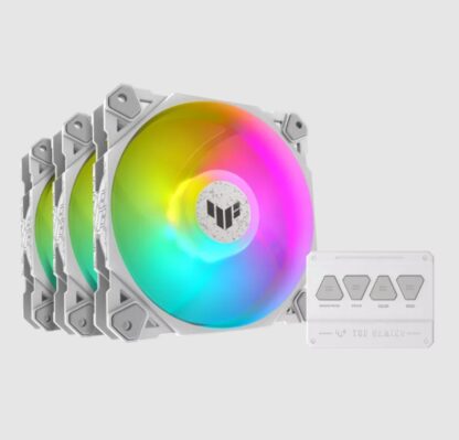 Fan Asus TUF Gaming TF120 ARGB 3in1 White - Image 2