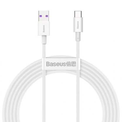 Cable Baseus Superior Fastcharge 2m, white - Image 6