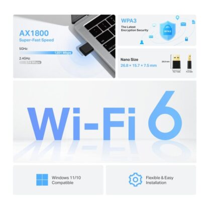 TP-Link Archer TX20U Nano WLAN 1800 Mbit - Image 5