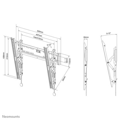 NM Select TV Wall Mount Tilt 32"-55" - Image 7