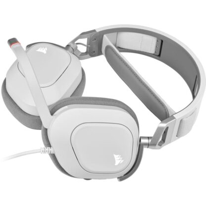 Corsair HS80 RGB USB Headset, White - Image 9