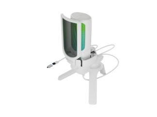 Microfon Genesis Radium 250 alb