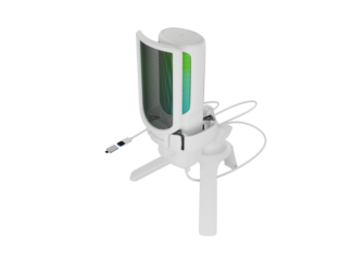 Microfon Genesis Radium 250 alb