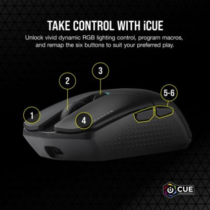 Mouse Gaming Wireless Corsair KATAR ELITE - Image 7