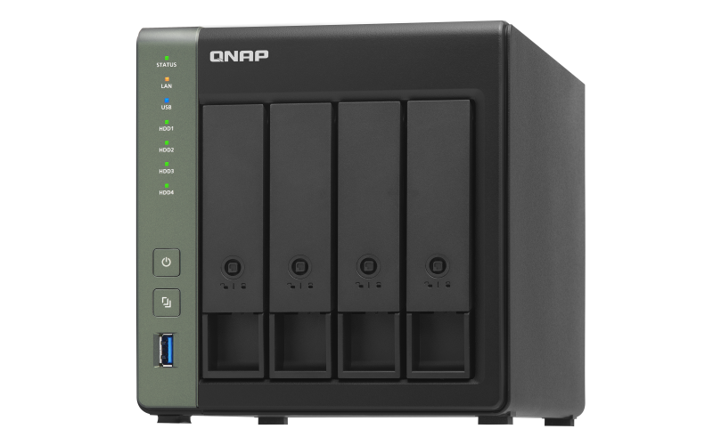 NAS QNAP 431X3 4BAY 1.7GHZ 4GB TWR SATA
