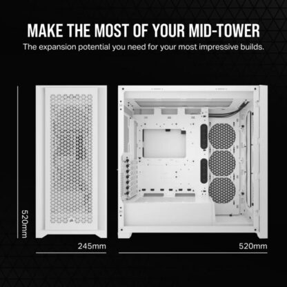 Corsair CASE 5000D CORE AIRFLOW MID-TOWER ATX - Image 7