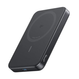 Anker MagGo Magnetic Wireless External Battery, 10000 mAh, Ultra-Slim, Qi2 15W, Black