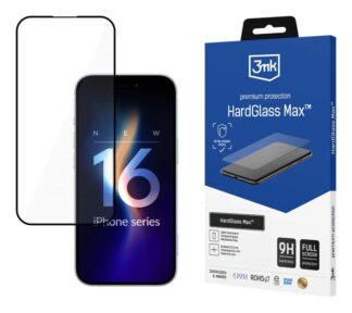 ProtecFilmHardGlassMax iPhone16ProMax,Bk