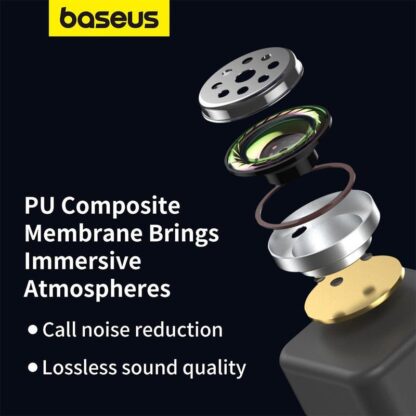 Baseus Bowie WM01 TWS Headphones, Black - Image 13