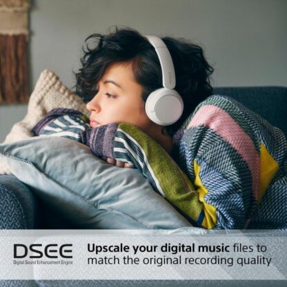 Casti Wireless Over-Ear Sony WHCH520W - Image 9