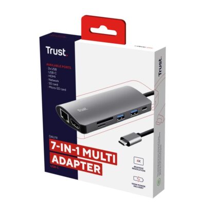 Trust Dalyx 7in1 USB-C Multiport Adapter - Image 17