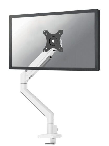 Neomounts 17"-35" silver dual monitor desk stand - Image 2
