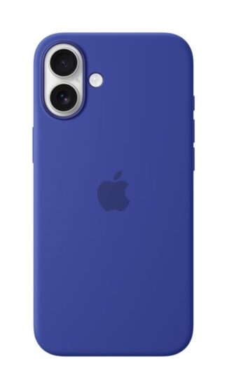 iPHONE CASE 16 PLUS SILICONE BL