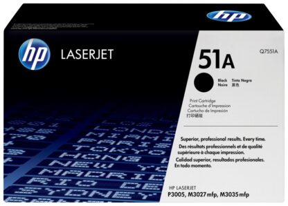 HP Q7551A BLACK TONER CARTRIDGE - Image 2