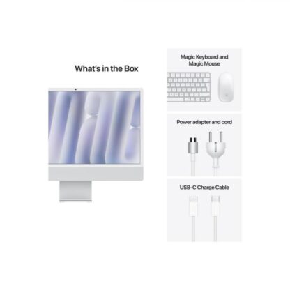 APPLE iMAC24 M4(8/8) 24GB 512GB SILVER - Image 4