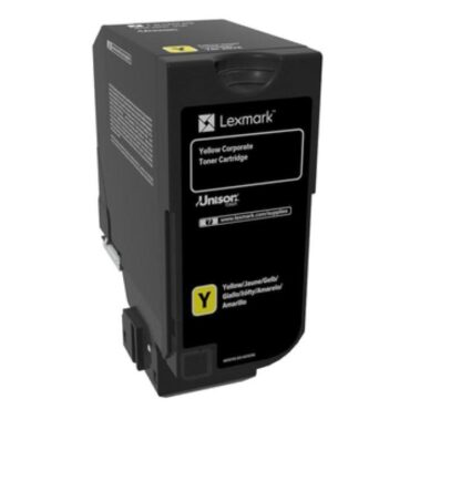 LEXMARK 74C20YE TONER CARTRIDGE YELLOW - Image 3