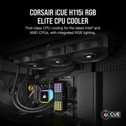 Corsair Liquid Cooler iCUE H115i ELITE - Image 5
