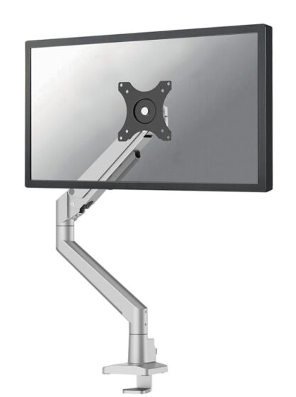 Neomounts 17"-35" 9kg silver dual monitor desk stand - Image 2