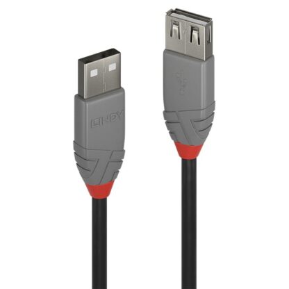 Lindy 3m USB 2.0 Type A Extension Cable, Anthra Line - Image 4