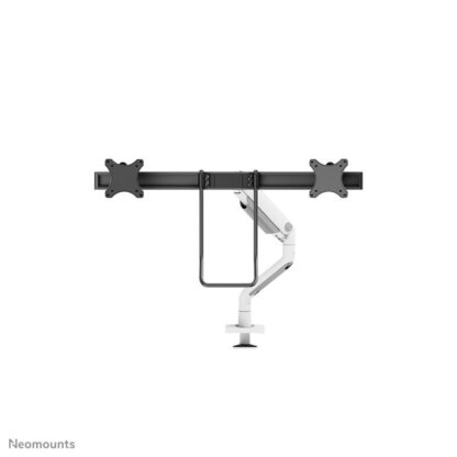 Neomounts 17"-32" 8kg white dual monitor desk stand - Image 3