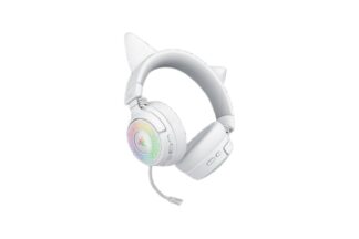 Razer Kraken Kitty V3 Pro headphones, white