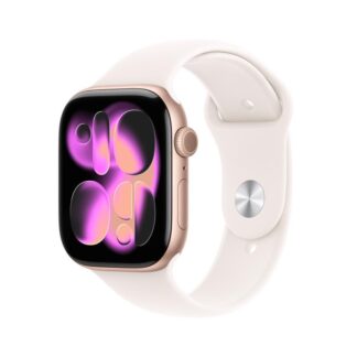 Apple Watch Series 11 GPS 46 Cel RoseG Alum LBlush Band M/L