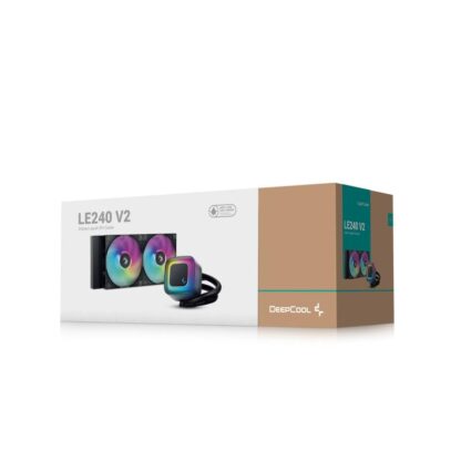 CPU COOLER DEEPCOOL LE240 ARGB BLACK - Image 7