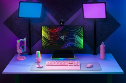 Razer Seiren V3 Chroma RGB pink microphone - Image 8