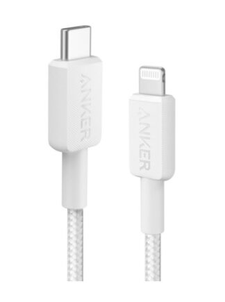 Anker Cablu USB-C - Litghtning 0.9m, alb
