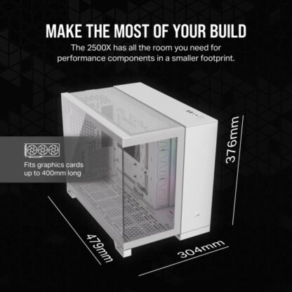 Corsair Case iCUE 2500X RGB Micro ATX White - Image 15