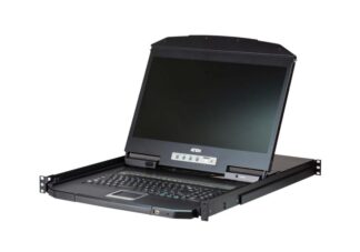 Aten 16P Short Depth Single Rail LCD KVM