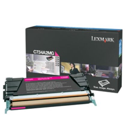 LEXMARK C734A2MG MAGENTA TONER - Image 2