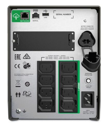 APC SMART-UPS 1000VA w Smart Conect - Image 4