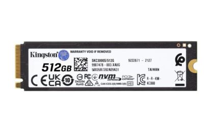 Kingston SSD 512GB M.2 NVME SKC3000S/512G - Image 3