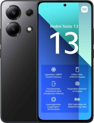Xiaomi Note 13 8GB RAM 256GB DualSIM 4G Black