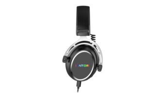 Hator Hypergang 3 USB Headphones, Black