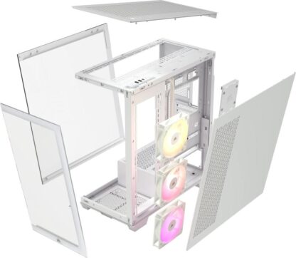 Corsair Case 3500X ARGB Mid-Tower White - Image 12